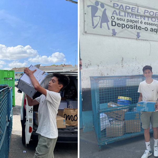 papel por alimentos