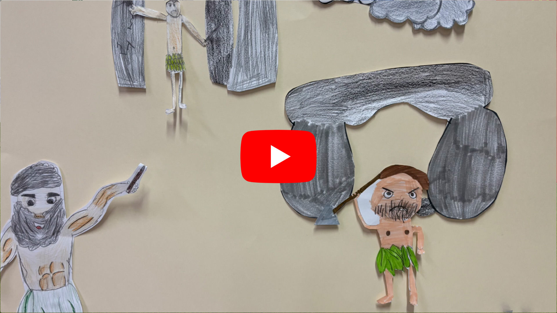 Turma do 4.ºA recria a história da formação de Portugal em vídeo ilustrado 