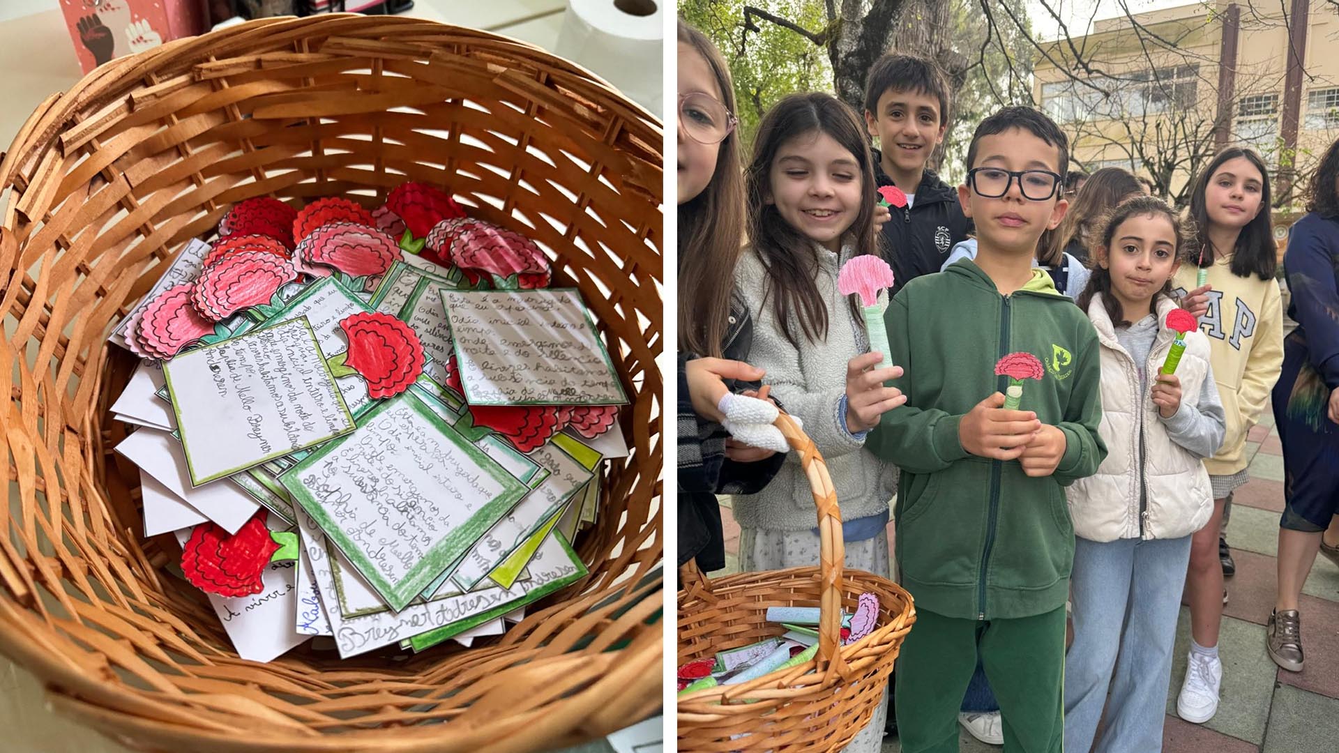 Colégio dos Plátanos celebra o 25 de Abril com atividades criativas 