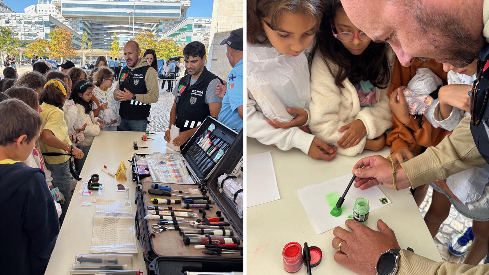 Alunos do 4.º ano participaram em atividade da PSP