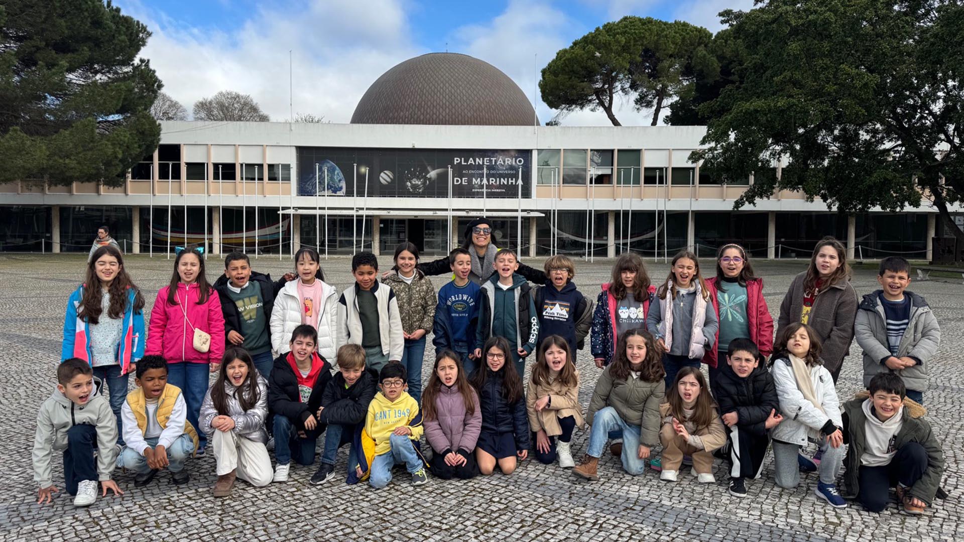 Alunos do 3.º ano visitam o Planetário de Marinha
