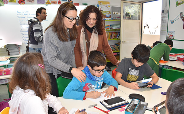Professores de Chipre visitam Colégio