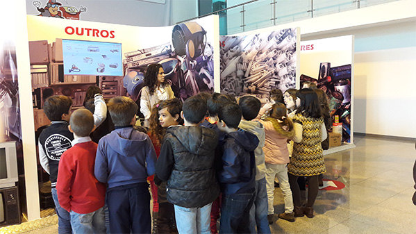 1º ciclo visita Centro de Sensibilização Ambiental